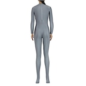 billiga Matt-Zentai-kostymer Kattdräkt Huddräkt Karnevalsdräkt Helkroppsdräkt Herr Dam Kön Solid färg Spandex Lykra Kostym för Vuxna