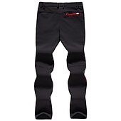 abordables Fondos-Hombre Pantalones para senderismo Pantalones con forro polar Pantalones de protección Invierno Al aire libre Mantiene abrigado Resistente al Viento Forro Polar Resistente a la lluvia Pantalones