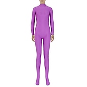 billiga Matt-Zentai-kostymer Kattdräkt Huddräkt Karnevalsdräkt Helkroppsdräkt Herr Dam Kön Solid färg Spandex Lykra Kostym för Vuxna
