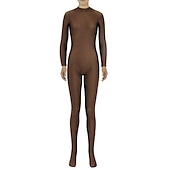 billiga Matt-Zentai-kostymer Kattdräkt Huddräkt Karnevalsdräkt Helkroppsdräkt Herr Dam Kön Solid färg Spandex Lykra Kostym för Vuxna