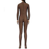 billiga Matt-Zentai-kostymer Kattdräkt Huddräkt Karnevalsdräkt Helkroppsdräkt Herr Dam Kön Solid färg Spandex Lykra Kostym för Vuxna