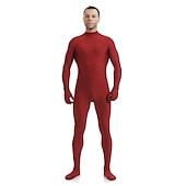 cheap Matte-Zentai Suits Costume Hoodie Carnival Costume Full Body Suit Kings Day Men&#039;s Women&#039;s Sex Solid Colored Spandex Lycra Costume for Performance Party Valentine&#039;s Day Halloween Adults&#039;