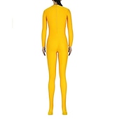 billiga Matt-Zentai-kostymer Kattdräkt Huddräkt Karnevalsdräkt Helkroppsdräkt Herr Dam Kön Solid färg Spandex Lykra Kostym för Vuxna