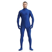 cheap Matte-Zentai Suits Costume Hoodie Carnival Costume Full Body Suit Kings Day Men&#039;s Women&#039;s Sex Solid Colored Spandex Lycra Costume for Performance Party Valentine&#039;s Day Halloween Adults&#039;