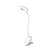 abordables Lampes de lecture-anneau led clip sur livre lecture lampe de lit lampe rechargeable portable lecture 2w légèreté réglable flexible 360 ° usb pour ordinateur miroir de maquillage