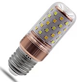 abordables Luces LED de maíz-6 piezas 12 W Bombillas LED de Mazorca 800 lm E14 E26 / E27 T 60 Cuentas LED SMD 2835 Decorativa Decoración de la boda de Navidad Blanco Cálido Blanco Fresco 220-240 V / Cañas / CE