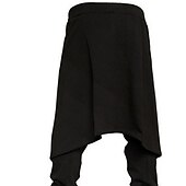 economico Fondi-Pantalone Punk &amp; Gotico Rinascimento Antica Roma Pantaloni Mascherata Cavaliere Tinta unita Costume Per uomo Halloween Mascherata Adulti Pantaloni