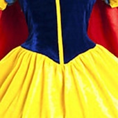 preiswerte Damenkostüme-Schneeweiß Prinzessin Maskerade Prinzessin Urlaubskleid Film Cosplay for Damen Erwachsene Karneval Maskerade Junggesellinnenabschiedsparty