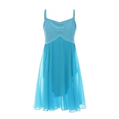 voordelige Kinderdanskleding-Kinderdanskleding Ballet Kleding Combinatie Voor meisjes Opleiding Mouwloos Hoog Katoenmix