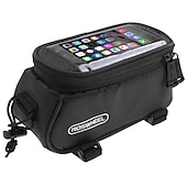 cheap Cycling Clothing Accessories-ROSWHEEL Cell Phone Bag Bike Frame Bag Top Tube 4.8 inch Touch Screen Cycling for Samsung Galaxy S6 iPhone 4/4S Samsung Galaxy S4 Yellow Red Blue Cycling / Bike / iPhone X / iPhone XR / iPhone XS