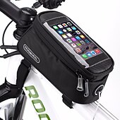 cheap Cycling Clothing Accessories-ROSWHEEL Cell Phone Bag Bike Frame Bag Top Tube 4.8 inch Touch Screen Cycling for Samsung Galaxy S6 iPhone 4/4S Samsung Galaxy S4 Yellow Red Blue Cycling / Bike / iPhone X / iPhone XR / iPhone XS