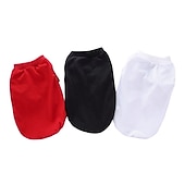 ieftine Îmbrăcăminte și accesorii-Câini Hanorca Γιλέκο Haine pentru catelus Casul Zilnic stil minimalist Vară Primăvară Îmbrăcăminte pentru câini for Corgi Beagle Buldog Shiba Inu Cocker Spaniol