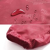 baratos Casacos impermeáveis-Capa de chuva de caminhada à prova d&#039;água masculina feminina upf 50+ uv proteção solar com capuz com capuz manga longa jaqueta de pesca de corrida blusão de verão ao ar livre protetor solar à prova