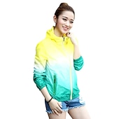 cheap Outdoor Jackets-Men&#039;s Women&#039;s Hiking Jacket Hiking Skin Jacket Hiking Windbreaker Summer Outdoor Waterproof UV Sun Protection Sunscreen Windproof Hoodie Ultraviolet Resistant Jacket Raincoat Camping / Hiking Fishing