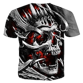 cheap Men&#039;s Plus Size T-shirts-Men&#039;s Plus Size T shirt Tee Big and Tall Graphic Round Neck Print Short Sleeve Summer Designer Big and Tall Casual Daily Tops
