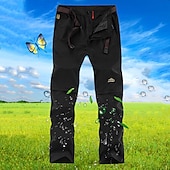 economico Pantaloni e pantaloncini-Per uomo Pantaloni convertibili Pantaloni da escursione Estate Esterno Impermeabile Traspirante Asciugatura rapida Multi Pocket Pantalone / Sovrapantaloni Pantaloni Vita elastica Verde militare Cachi