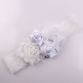 preiswerte Haarreifen &amp; Tiaras-Baby Mädchen Grundlegend / Süß Sonnenblume Gestreift Kunstseide Haarzubehör Blau / Purpur / Rosa Einheitsgröße / Halstücher