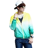 cheap Outdoor Jackets-Men&#039;s Women&#039;s Hiking Jacket Hiking Skin Jacket Hiking Windbreaker Summer Outdoor Waterproof UV Sun Protection Sunscreen Windproof Hoodie Ultraviolet Resistant Jacket Raincoat Camping / Hiking Fishing