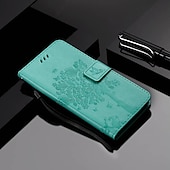 cheap Samsung Cases-Phone Case For Samsung Galaxy S24 S23 S22 S21 Ultra Plus A72 A32 A52 A42 Wallet Case with Stand Holder Flip Wallet Tree PU Leather