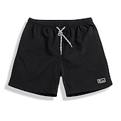 baratos Calções Estilo Casual-Homens Shorts de Corrida Com Cordão Calças Ao ar livre Praia Rua Verão Primavera Outono Secagem Rápida Redutor de Suor Treino de Ginástica Cooper Ginástica Normal Roupa de esporte Roupas Esportivas