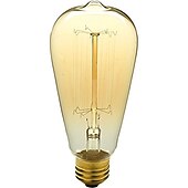 cheap Incandescent Bulbs-1pc 40 W E26 / E27 ST64 Warm White 2300 k Retro / Dimmable / Decorative Incandescent Vintage Edison Light Bulb 220-240 V