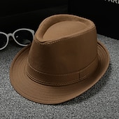 tanie czapki imprezowe-Kapelusze nakrycia głowy tkactwo koszykarskie dwuwarstwowy kapelusz materiałowy ślubne codzienne noszenie wyścig konny Melbourne Cup z czapką w czystym kolorze nakrycie głowy które robi wrażenie