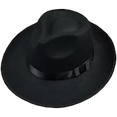 economico Cappelli per feste-berretto Copricapo Tweed Misto lana Cappelli da pescatore Cappello Fedora Matrimonio Occasioni speciali Coppa di Melbourne cocktail Astco reale Con Nastro Nero-rossoCubanHee Copricapo Copricapo