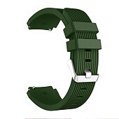 رخيصةأون عصابات ساعات سامسونج-حزام إلى Samsung Watch 3 45mm, Galaxy Wacth 46mm, Gear S3 Classic / Frontier, Gear 2 Neo Live سيليكون إستبدال حزام 22mm عصابة الرياضة معصمه