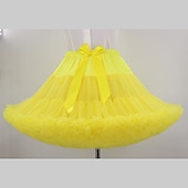 levne spodnička-Spodnička Sukénka Pod sukní Balet Klasická Lolita Cosplay Lolita Dospělé Dámské Dívčí předvečer Všech svatých Karneval Párty Výkon Denní nošení Oblékněte se