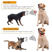 economico Addestramento e accessori educativi per cani-addestramento del cane collare antiabbaio collare antiurto taglia regolabile cane elettrico gatto animali domestici impermeabile antiabbaio sicurezza elettronica/elettrica plastica elettronica ausili comportamentali per animali domestici