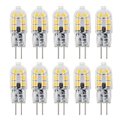 ieftine Lumini LED Bi-pin-10 buc becuri led bi-pin 3w g4 t12 200-300lm margele smd 2835 peisaj înlocuire bec cu halogen alb cald rece 12v