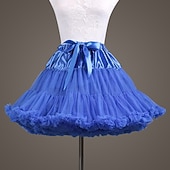 baratos Trajes Femininos-Vestido clássico de bailarina lolita dos anos 1950 para férias, com anágua, saia de aro, tutu, crinolina, fantasia feminina ou infantil vintage para apresentações, casamentos e festas, estilo princesa, com anágua de tule.