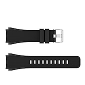 رخيصةأون عصابات ساعات سامسونج-حزام إلى Samsung Watch 3 45mm, Galaxy Wacth 46mm, Gear S3 Classic / Frontier, Gear 2 Neo Live سيليكون إستبدال حزام 22mm عصابة الرياضة معصمه