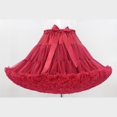 levne spodnička-Spodnička Sukénka Pod sukní Balet Klasická Lolita Cosplay Lolita Dospělé Dámské Dívčí předvečer Všech svatých Karneval Párty Výkon Denní nošení Oblékněte se