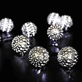 halpa Ramadanin koristevalot-tyylikäs hääjuhlavastaanotto ramadan eid marokkolainen metallinauha valot usb tai aa paristokäyttöinen - 10-50 lediä vedenpitävä ulkopuutarha kodin sisustus