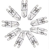 billige Bi-pin lamper med LED-10 stk g9 halogenpære 40w t4 for viftelys mikrobølgeovner baderomslysekroner erstatning dimbar varm hvit 220~240v