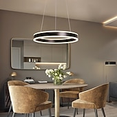 ieftine Design Cercuri-2-Light LED Lumini pandantiv Metal Acrilic Circular Pictate finisaje Contemporan modern 110-120V 220-240V