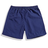 baratos Calções Estilo Casual-Homens Shorts de Corrida Com Cordão Calças Ao ar livre Praia Rua Verão Primavera Outono Secagem Rápida Redutor de Suor Treino de Ginástica Cooper Ginástica Normal Roupa de esporte Roupas Esportivas