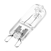 billige Bi-pin lamper med LED-10 stk g9 halogenpære 40w t4 for viftelys mikrobølgeovner baderomslysekroner erstatning dimbar varm hvit 220~240v