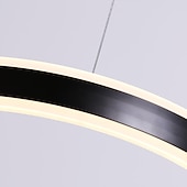 ieftine Design Cercuri-2-Light LED Lumini pandantiv Metal Acrilic Circular Pictate finisaje Contemporan modern 110-120V 220-240V