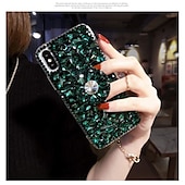 baratos Capa Samsung-telefone Capinha Para Samsung Galaxy S23 S22 S21 S20 Plus Ultra A54 A34 A14 S10 Plus Capa traseira Com Suporte Bling Com Strass Brilho brilho Acrílico