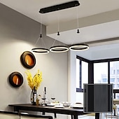 economico Luci Isola cucina-3 luci 30 cm multi-tonalità / lampadario regolabile alluminio acrilico cerchio finiture verniciate led / moderno 110-120v / 220-240v