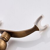 olcso Csaptelepek fürdőkádhoz-fürdőkád csaptelep, falra szerelhető sárgaréz esőzuhany csaptelepek kézizuhannyal és hideg/meleg vízzel