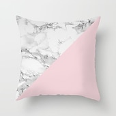 economico stile geometrico-Motivo geometrico 1 pz federe per cuscini di dimensioni multiple cuscini decorativi costieri per esterni morbide custodie per cuscini per divani divani letto decorazioni per la casa