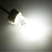 זול נורות דו-פיניות לד-10 יחידות g4 bi pin 1.5w led נורות תירס 130lm 15w t3 נורת הלוגן שווה ערך 150lm smd 3014 חם קר לבן למאווררי תקרה rv תאורה dc 12v