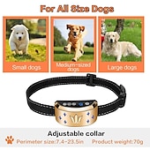 economico Addestramento e accessori educativi per cani-addestramento del cane collare antiabbaio collare antiurto taglia regolabile cane elettrico gatto animali domestici impermeabile antiabbaio sicurezza elettronica/elettrica plastica elettronica ausili comportamentali per animali domestici