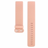 billiga Fitbit klockband-Klockarmband för Fitbit Charge 4 / Charge 3 / Charge 3 SE Silikon Ersättning Rem Mjuk Andningsfunktion Armband