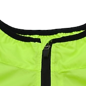 cheap Men&#039;s Jackets &amp; Gilets-WOSAWE Men&#039;s Cycling Jersey Cycling Vest Sleeveless Mountain Bike MTB Road Bike Cycling Green Black Dark Blue Bike Vest / Gilet Jersey Windproof Breathable Lightweight Reflective Strips Back Pocket