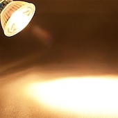 olcso Izzók-10db 5w led spotlámpa izzó 500lm gu10 cob szabályozható dekoratív meleg hideg fehér 50w halogén megfelelő 220-240v