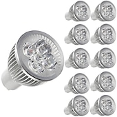 voordelige led-spotlight-10 stuks 5 W LED-spotlampen 450 lm E14 GU10 GU5.3 5 LED-kralen Krachtige LED Decoratief Warm wit Koel wit 85-265 V / RoHs / CE
